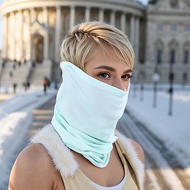 Ice Silk Solid Color Neck Gaiter for Outdoor Sports Activities 1 Pc
