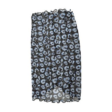 Leopard Print Earloop Neck Gaiter 1 Pc