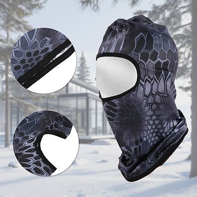 Ice Silk Snake Pattern Balaclava Face Mask 1 Pc