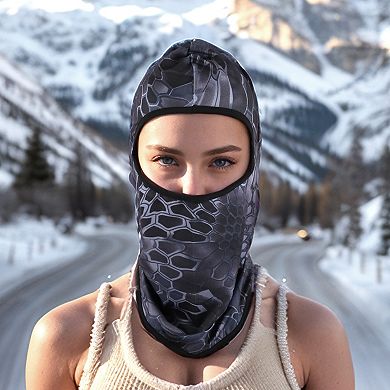 Ice Silk Snake Pattern Balaclava Face Mask 1 Pc