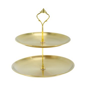2 tier Dessert Cupcake Stand Round for Donuts Fruits 1 Set