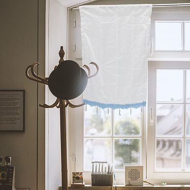 Short Kitchen Curtains with Eyelets Net Curtains 1PC