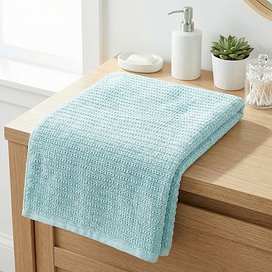 Cotton Waffle Bath Towels Soft Absorbent Quick Dry Lightweight Shower Towel for Gym Pool Spa 55"x28"