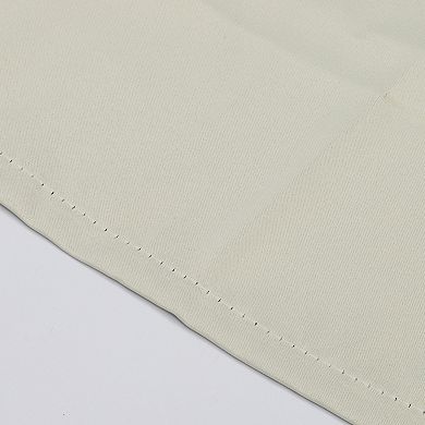 2 Pcs Blackout Short Window Curtains, Thermal Curtain for Cold Protection, 23.62"L x 15.75"W, Beige