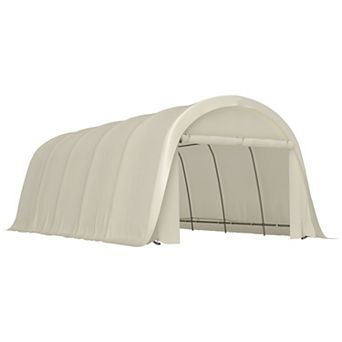 Outsunny 12ftx23.6ft Heavy Duty Carport, UPF50+ Portable Garage