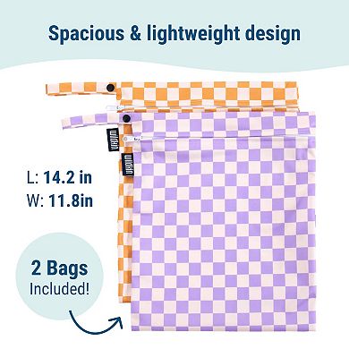Checkered Wet Bag Set