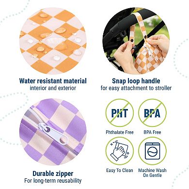 Checkered Wet Bag Set