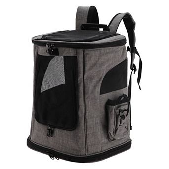 1 pc Pet Carrier Backpack with Sturdy Steel Frame for Cats and Small Dogs