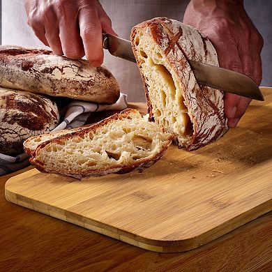 Megachef Pro Kitchen Food Storage and Organization 4 Piece Canister Set in White