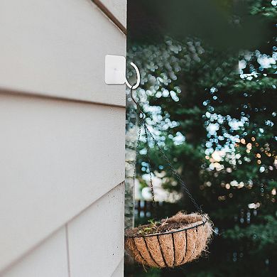 2Pcs Plant Hanger with Screws 3.2inch Iron Plant Hangers White