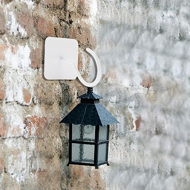 2Pcs Plant Hanger with Screws 3.2inch Iron Plant Hangers White