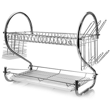 Megachef Pro 22 Inch Two Shelf Dish Rack