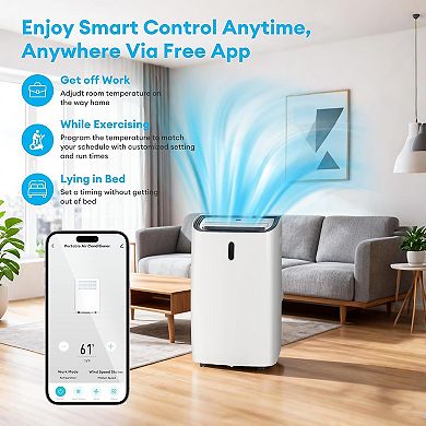 14,000 BTU 4-in-1 Portable Evaporative Air Cooler