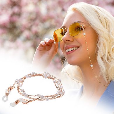 Pearl Pattern Eyeglass Chain 1 Pc