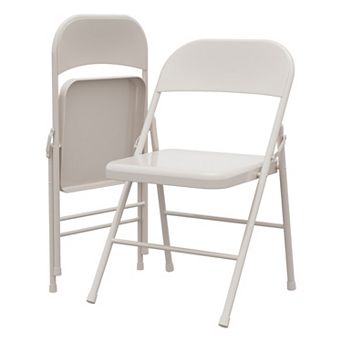Steel Folding Chairs 2-Pack