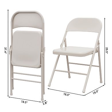 Steel Folding Chairs 2-Pack