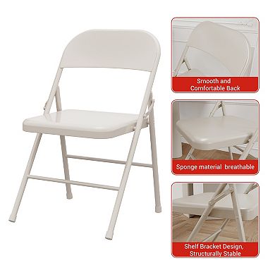 Steel Folding Chairs 2-Pack