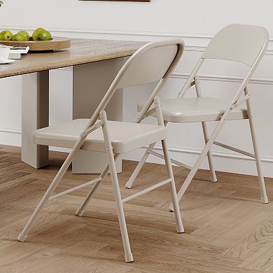 Steel Folding Chairs 2-Pack