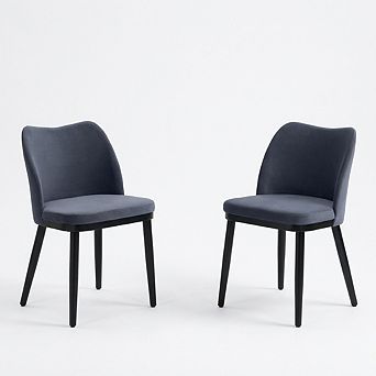 Upholstered Dining Chairs Set of 2