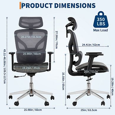 Ergonomic High Back Mesh Office Chair