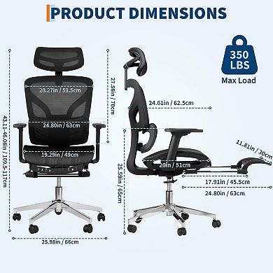3Rd Generation Ergonomic Mesh Office Chair