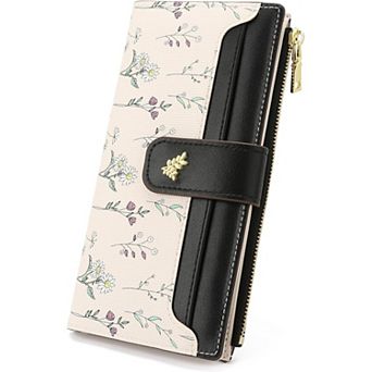 Women’s RFID Blocking Wallet - Large Capacity PU Leather, Lightweight for Travel & Daily