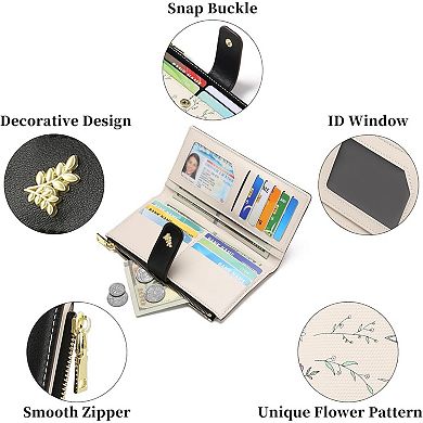 Women’s RFID Blocking Wallet - Large Capacity PU Leather, Lightweight for Travel & Daily