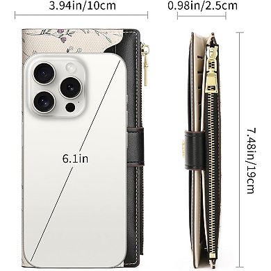 Women’s RFID Blocking Wallet - Large Capacity PU Leather, Lightweight for Travel & Daily