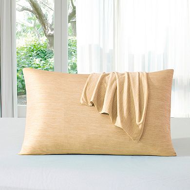 Elegant Comfort Set of 2 Luxury Arc-Chill - Cooling Pillowcases