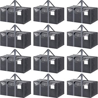Heavy Duty 23Gal Bags PE Waterproof, Zipper, 65lb loading