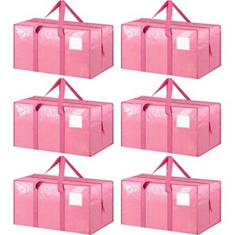 Heavy Duty 23Gal Bags PE Waterproof, Zipper, 65lb loading