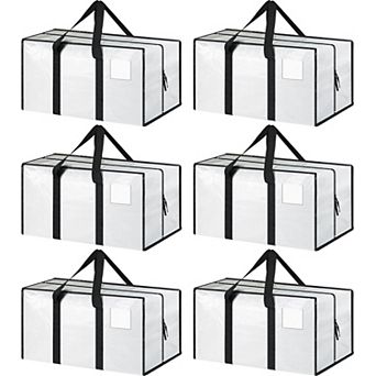 Heavy Duty 23Gal Bags PE Waterproof, Zipper, 65lb loading