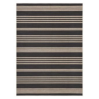 Washable Area Rugs Living Room Modern Line Print Rug Low Pile Soft Bedroom Floor Carpet