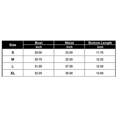 Women's High Waist Short Bottom Two Piece Swimsuit with Tie Front Top and Ruched Waist Design