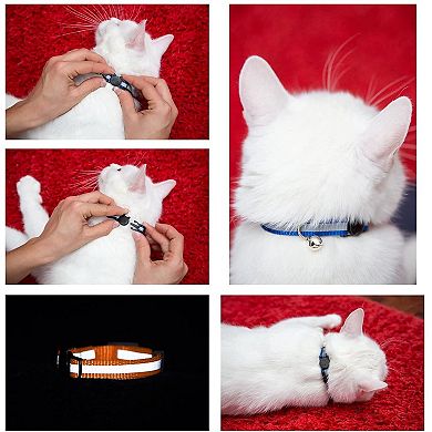Nylon Cat Collars with Bell