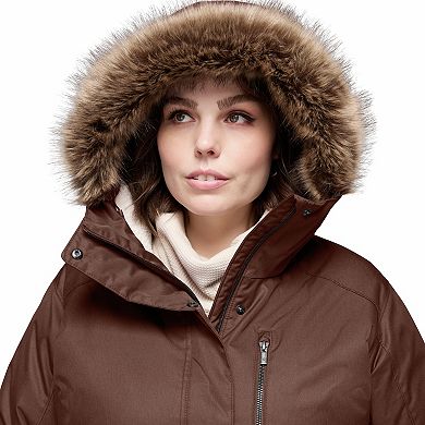 Plus Size Columbia Suttle Mountain Insulated Hooded Jacket