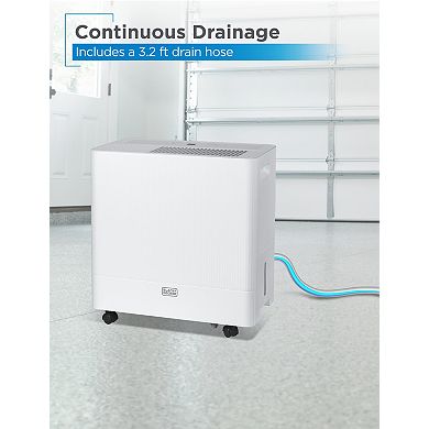 BLACK+DECKER™™ 50-Pint Portable Dehumidifier
