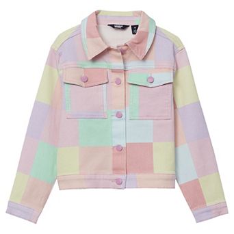 Girls 2-12 Lands' End Boxy Oversized Denim Jacket