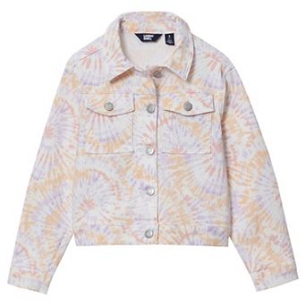 Girls 2-12 Lands' End Boxy Oversized Denim Jacket