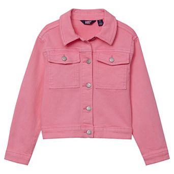 Girls 2-12 Lands' End Boxy Oversized Denim Jacket