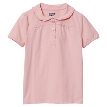 Girls 2-16 Lands' End Peter Pan Frill Collar Top
