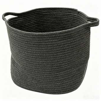 Sonoma Goods For Life® Large Stripe Rope Bin With Handles