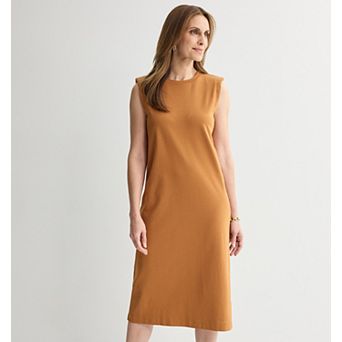 Women's Tracy Evans Shoulder Pad Knit Maxi Dress