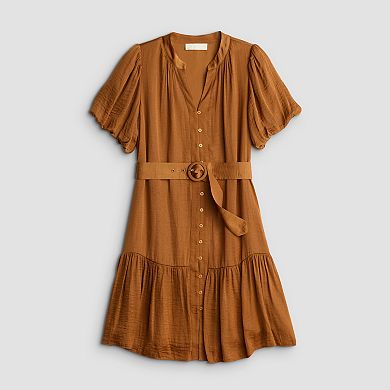 Women's Tracy Evans Split Round Neck Short Sleeve Mini Dress