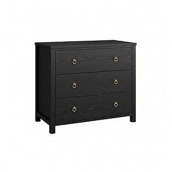 Dresser for Bedroom, Chest of Dressers 29" Tall Dresser with 3 Drawers Chest , for Living Room