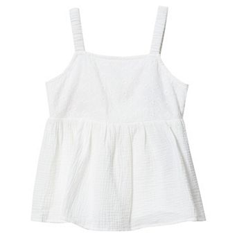 Girls 2-16 Lands' End Woven Tank Top