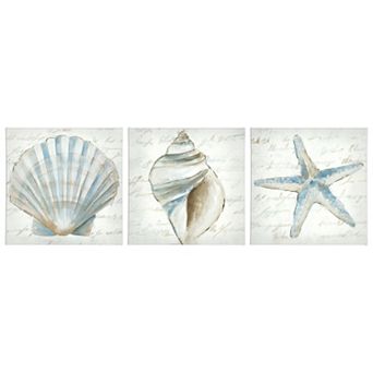 OceanTreasures Canvas Wall Art Set of 3