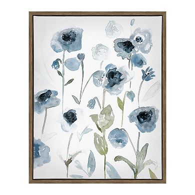 Deep In Blue I & II Canvas Wall Art Set of 2