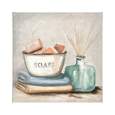Vanity Space I & II Canvas Wall Art Set of 2
