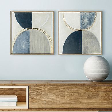 Moon Phases Canvas Wall Art Set of 2